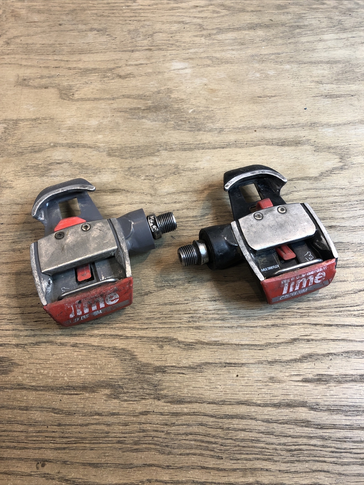 Time Criterium Road Bike Pedals Multireflex Red Black￼