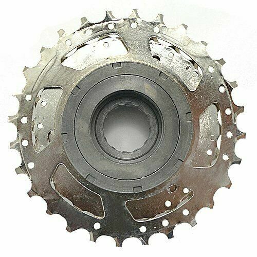 DNP 7 Speed Screw-on Freewheel Nickel Plate 11-28T