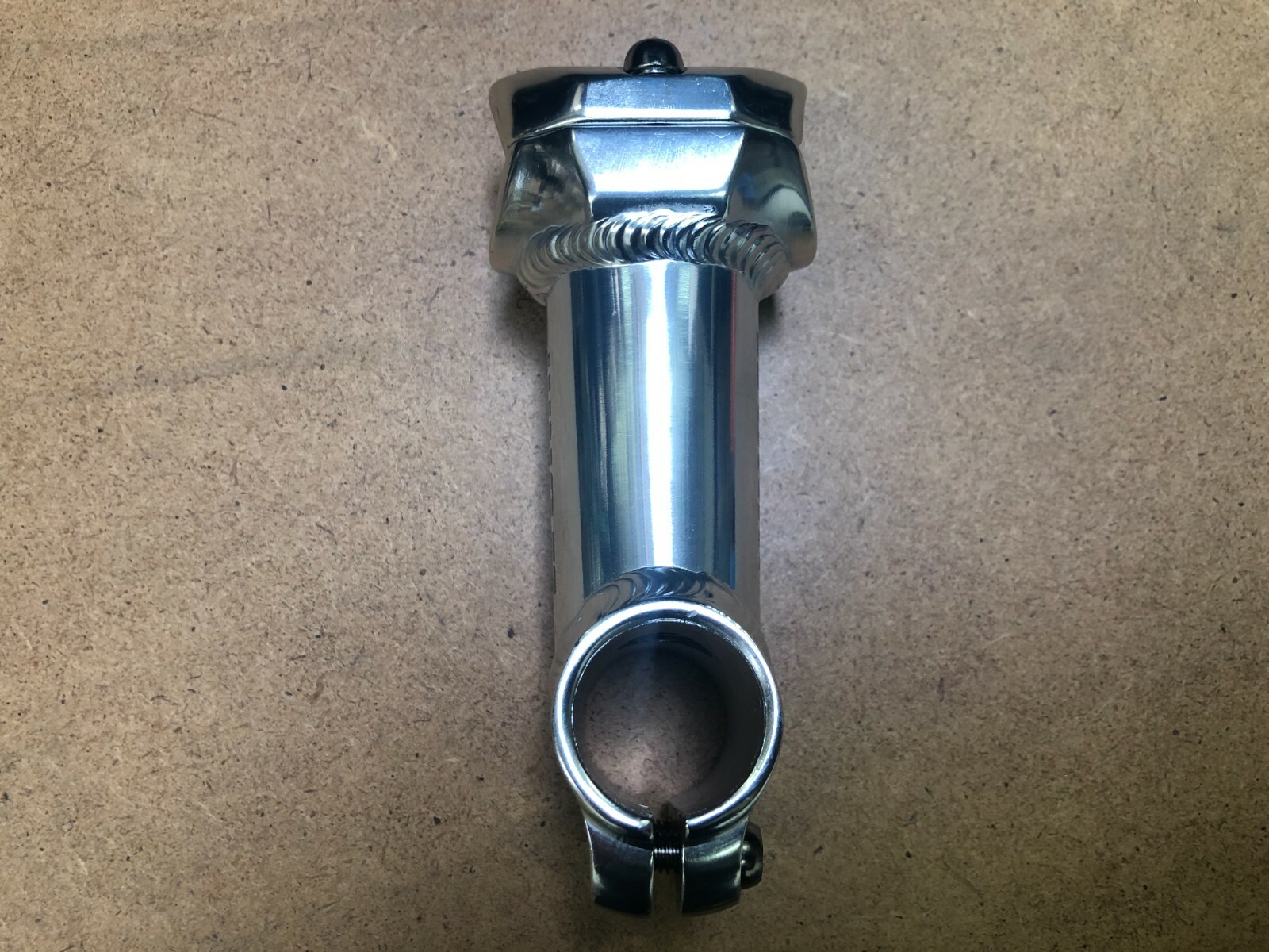 New Kalloy Bicycle Ahead Stem 1-1/8″ (28.6mm) 15 Deg Rise Bore 25.4 Silver