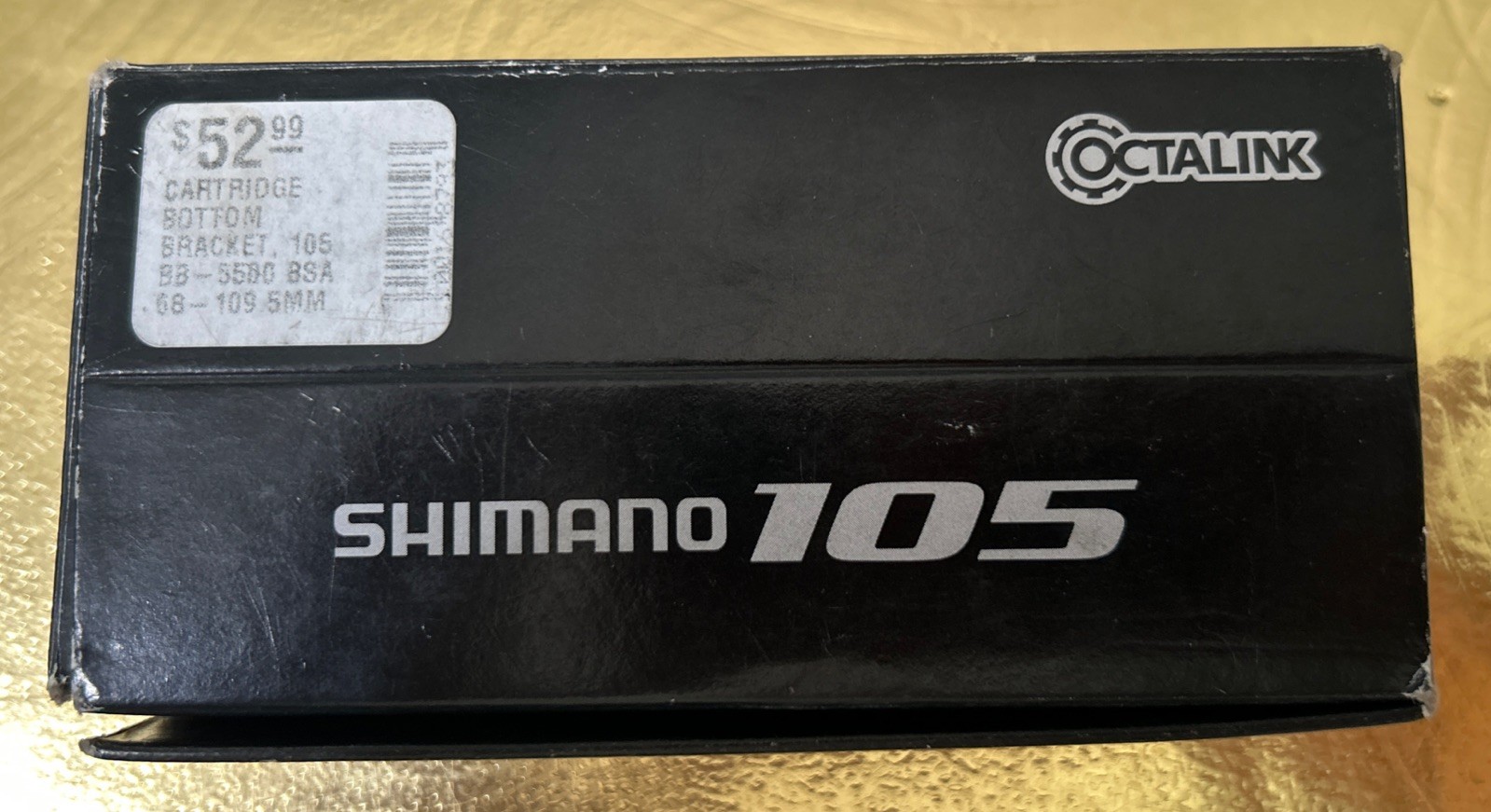 Shimano 105 BB-5500 Octalink Bottom Bracket 68×109.5mm NIB (EBB5500B09)