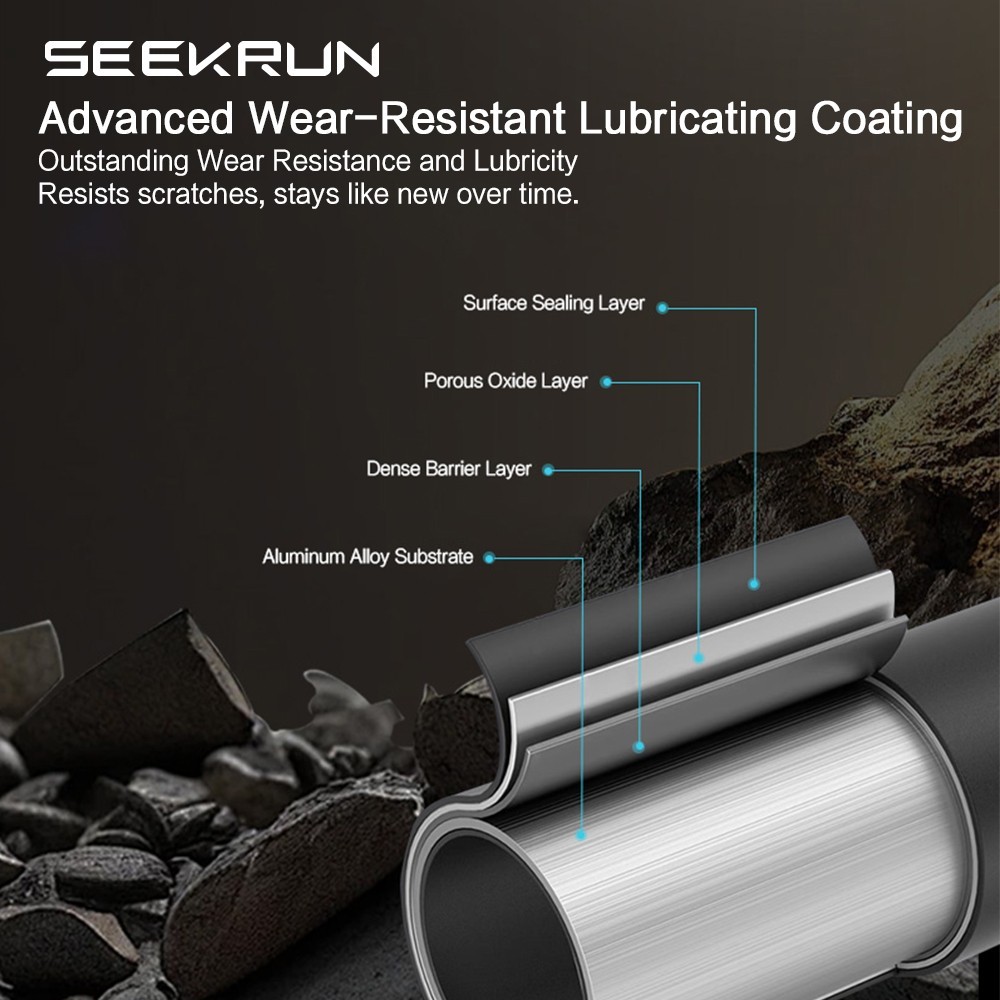 SEEKRUN S7 Smart Dropper Seatpost Bluetooth Cycling Seat Post 120/150/175mm MTB