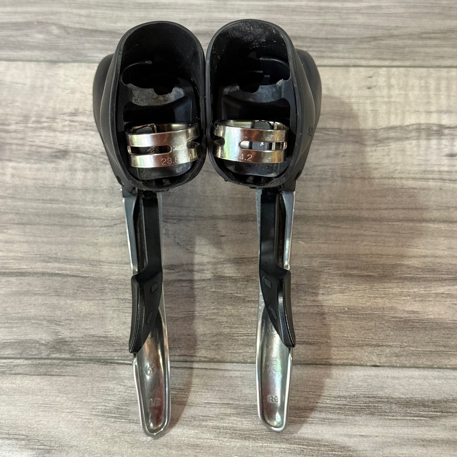 Shimano Ultegra ST-6603 3×10 Triple Shifters Brake Levers Silver STI Silver
