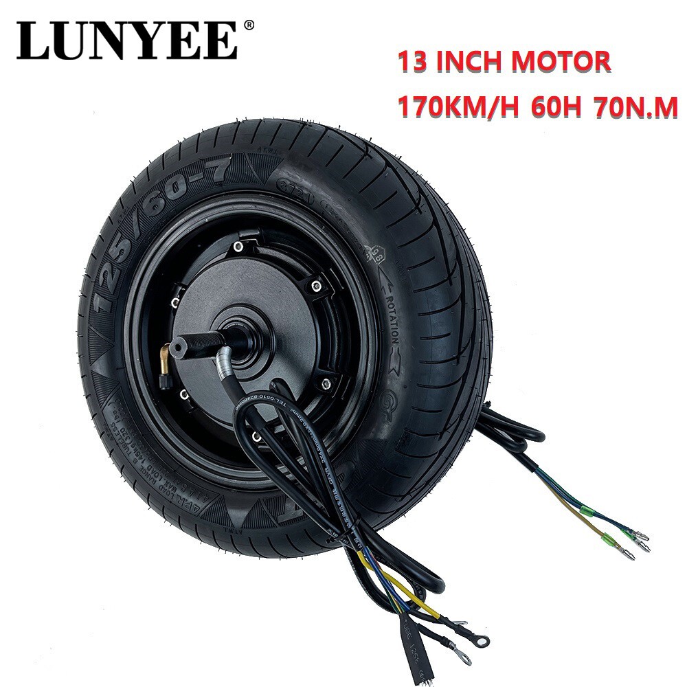 13 inch 60V 7000W Hub Motor High Speed Electric Citycoo Scooter Motor Wheel