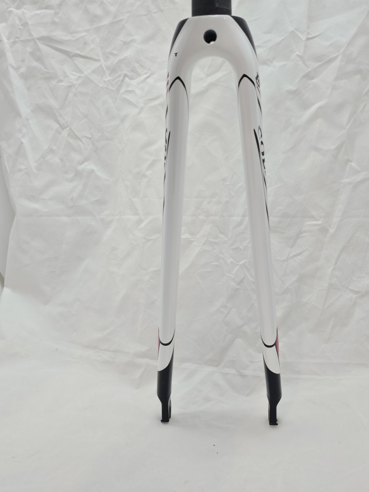 Colnago EPS Carbon Fork Tapered 1-1/8 to 1-1/4 700c White Italy 375g 330mm
