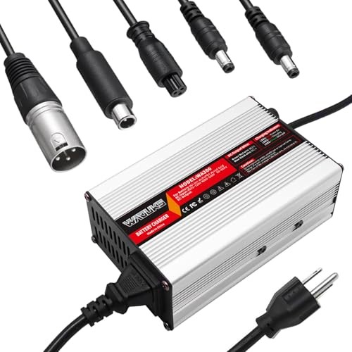 58.8V 4A Li-ion Battery Charger with 5 Plugs Plug Connector Used for 14S 52V