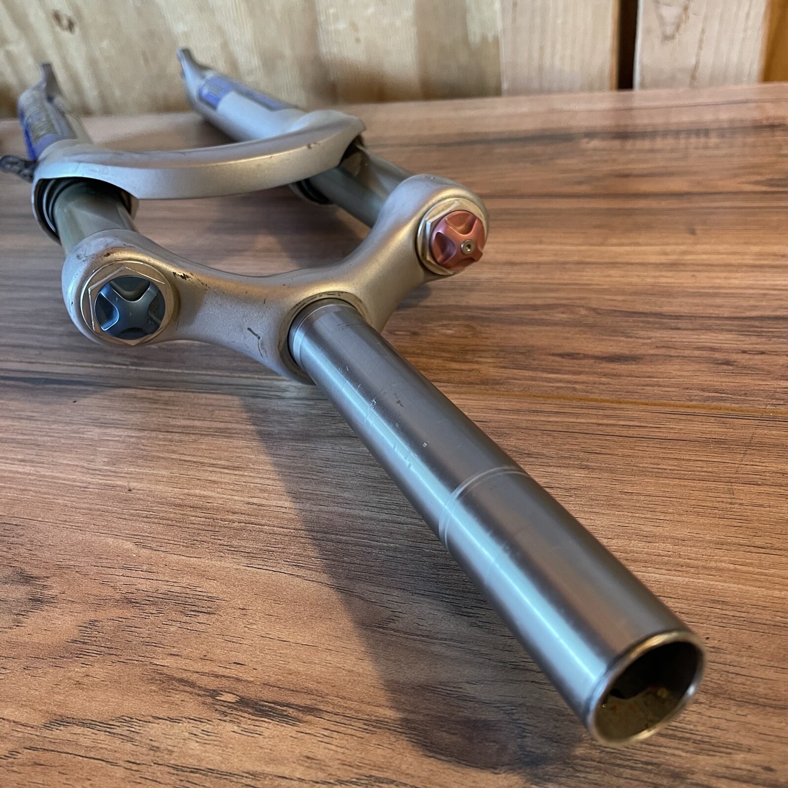 Fox F100X Suspension Fork 1 1/8 Disc 181 Non-Taper Straight Steerer