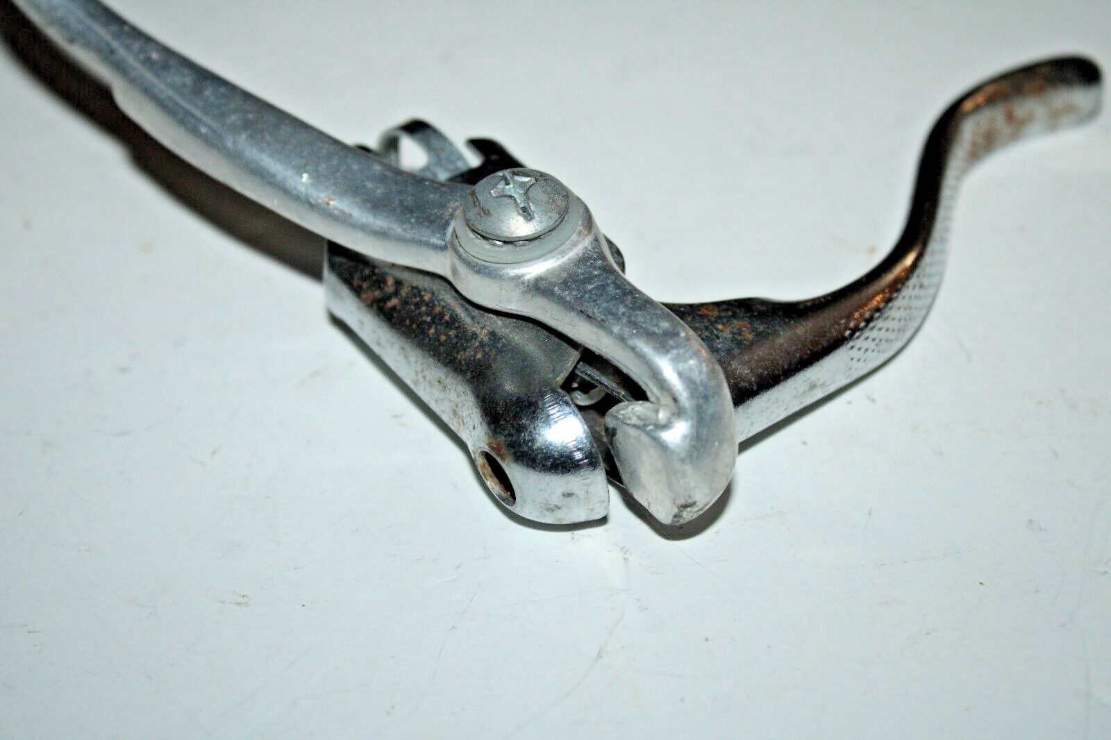 Vintage Dopbar Brake Lever Set 22.2-23.8mm Silver Touring Road Fast USA Shipper