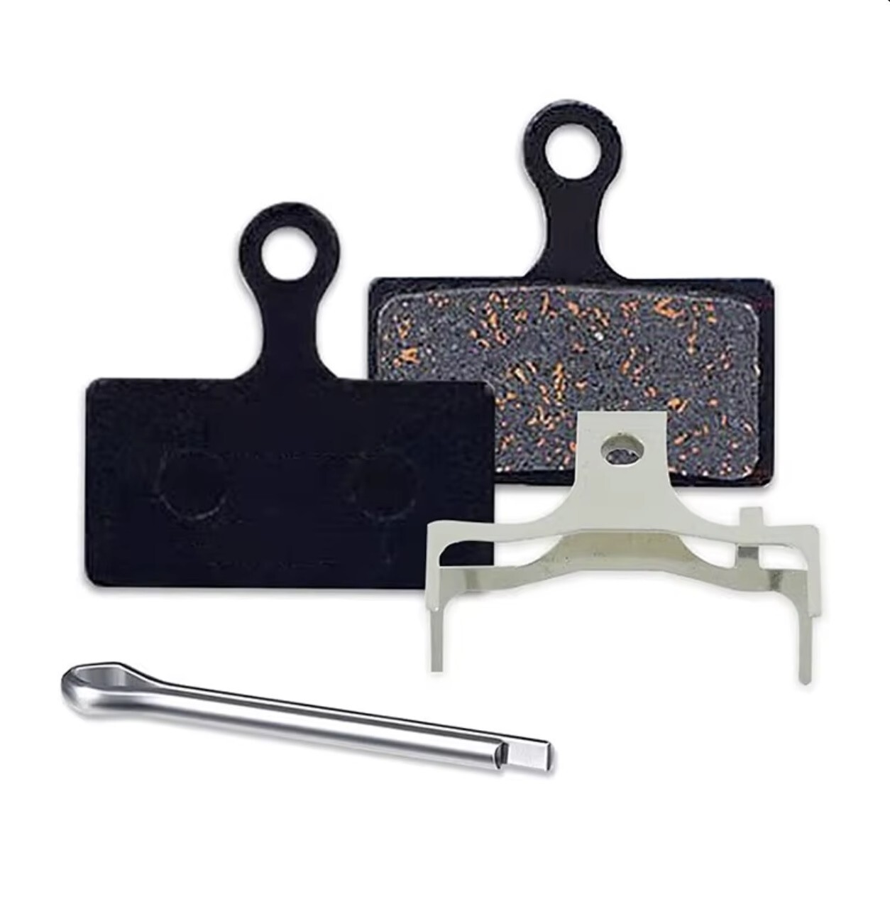 2 Pairs MTB Bike Hydraulic Disc Brake Pads for Shimano, SRAM, & More, Durable