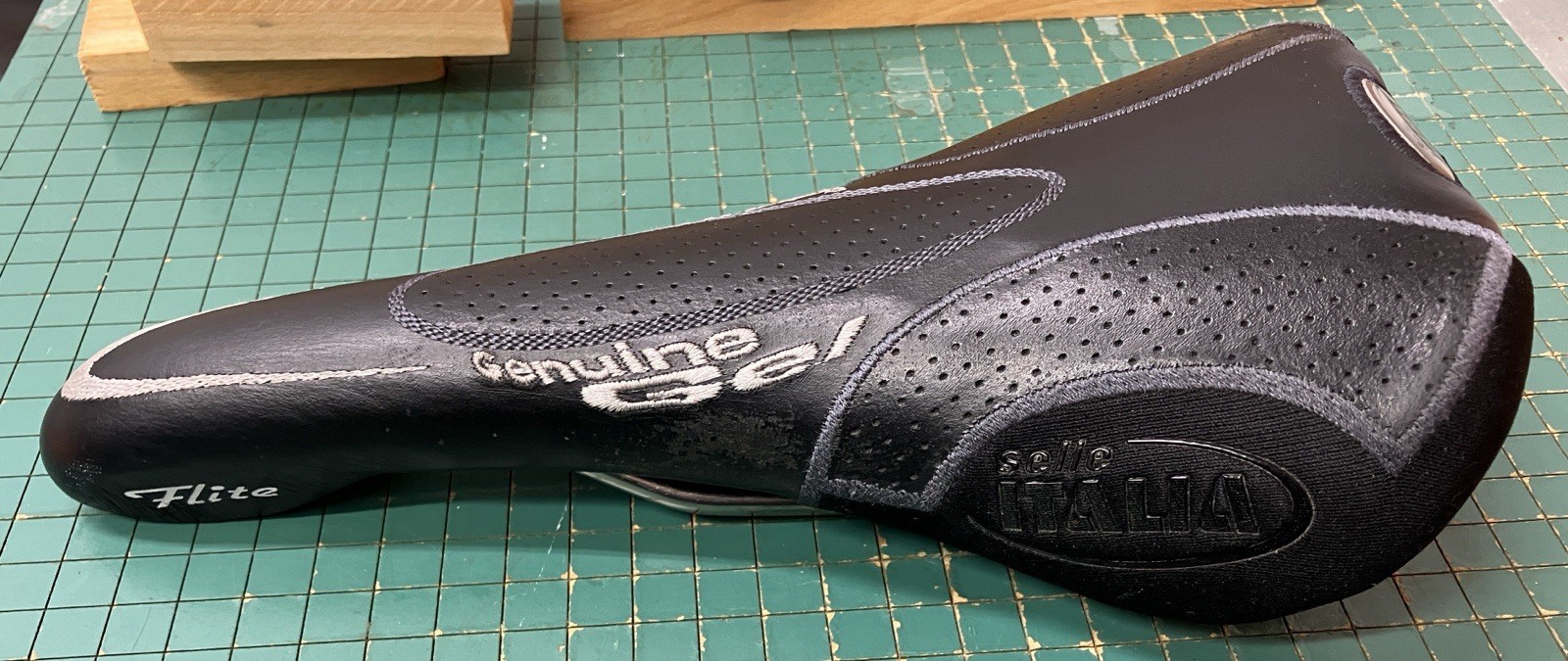 Selle Italia Genuine Gel Titanium Rails= Vintage Selle Italia FAST USA Shipping