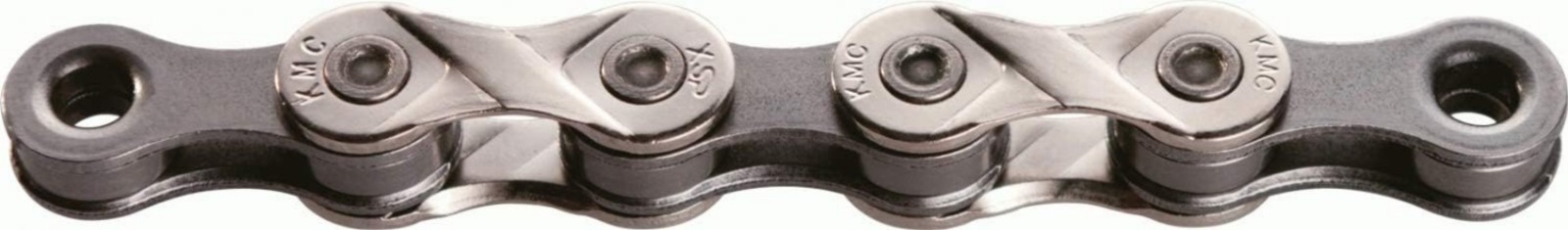 KMC X8 Men’s 8 Speed Bike Chain – Durable, Half Nickel Plated Steel Design