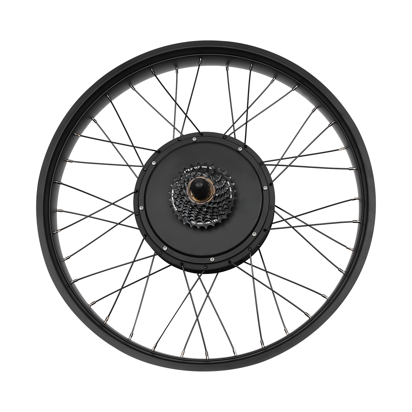 26″ Fat Tire Electric Bicycle Motor E-Bike Rear Wheel LCD Conversion Kit 48V 1KW