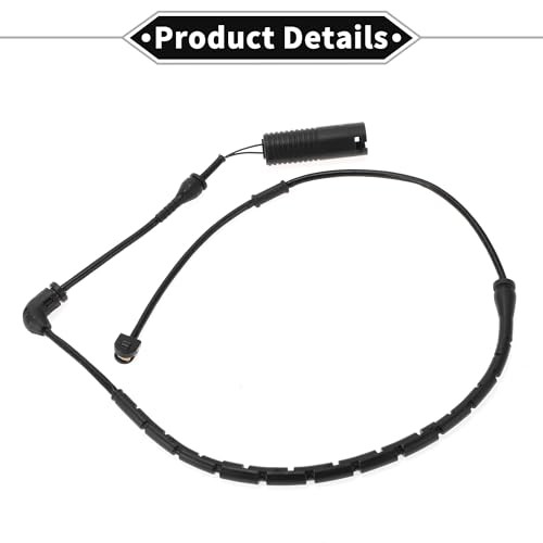 1pc Brake Pad Wear Sensor for RANGE ROVER L322 2002-2009 TPU Rubber Black