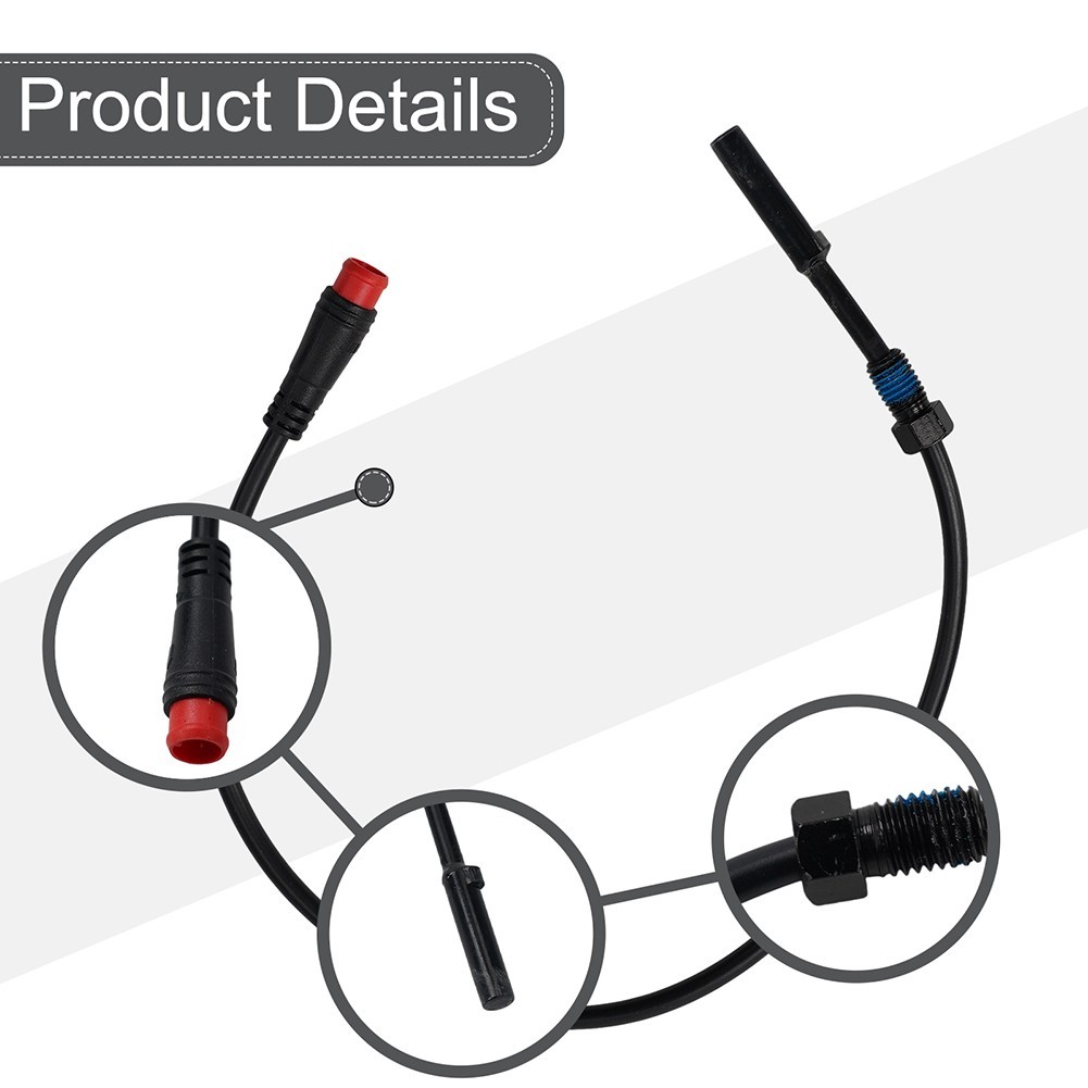 Magnetic Brake Sensor Kit for Ebike 2pcs 2PIN 2A with Long Waterproof Cables