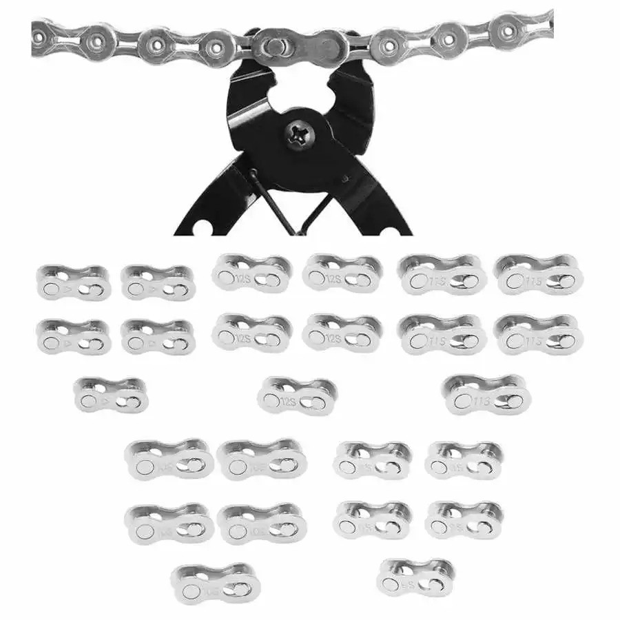 5PCS 1/6/7/8/9/10/11/12 Speed Bicycle Chain Connector Joint Buckle Cycling Part