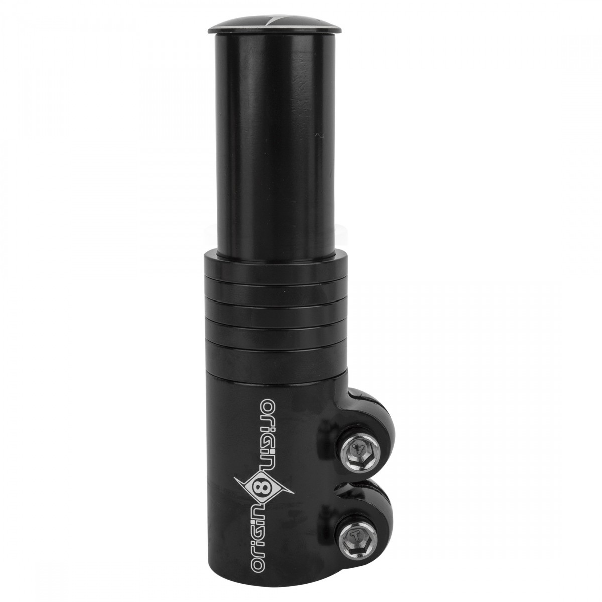 Origin8 X-Tra Lift Stem Riser 105mm Rise Black mm Polished Anodized Finish