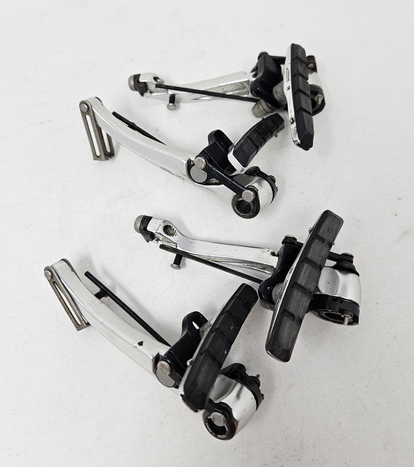 Vintage Shimano Deore XT BR-M739 Linear Pull V-Brake Set, Front & Rear, EUC