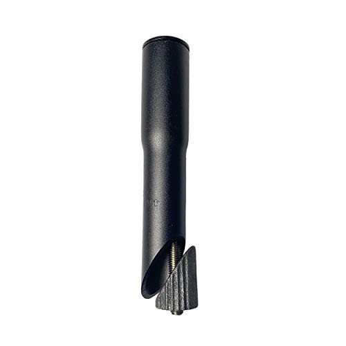 Aluminum Alloy Bike Fork Stem Quill Riser Extender Extension Road 22.2mm Black
