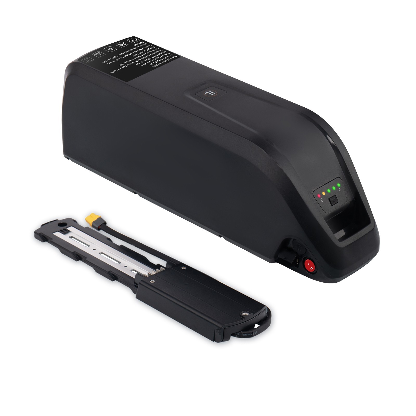 36V 20Ah Hailong Lithium Ebike Battery For 200W-1000W Electric Bicycle Motor