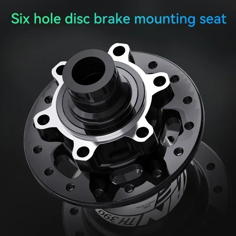 120 Click Hub 6 Bearing MTB Hub Front Rear 28 32 36 Holes Disc Brake Mountain Bi