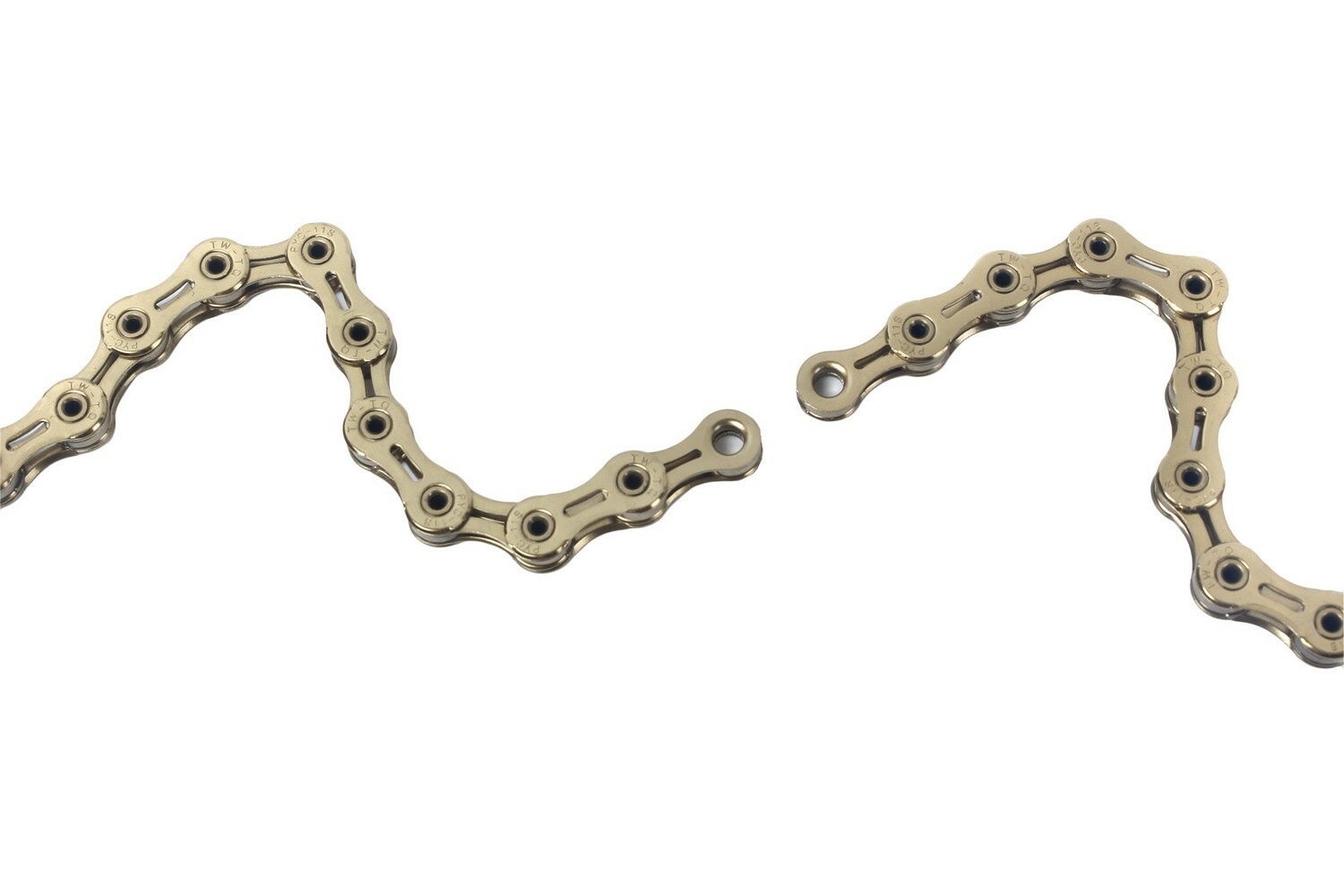 SwishTi Road MTB Cycling 11s Bike Chains for Shimano/Campagnolo/Sram use Gold