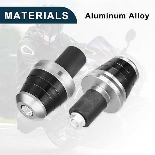 Motorcycle Handlebar End Plug Aluminum Alloy 18mm-20mm 0.71″-0.79″ 33.5mm OD