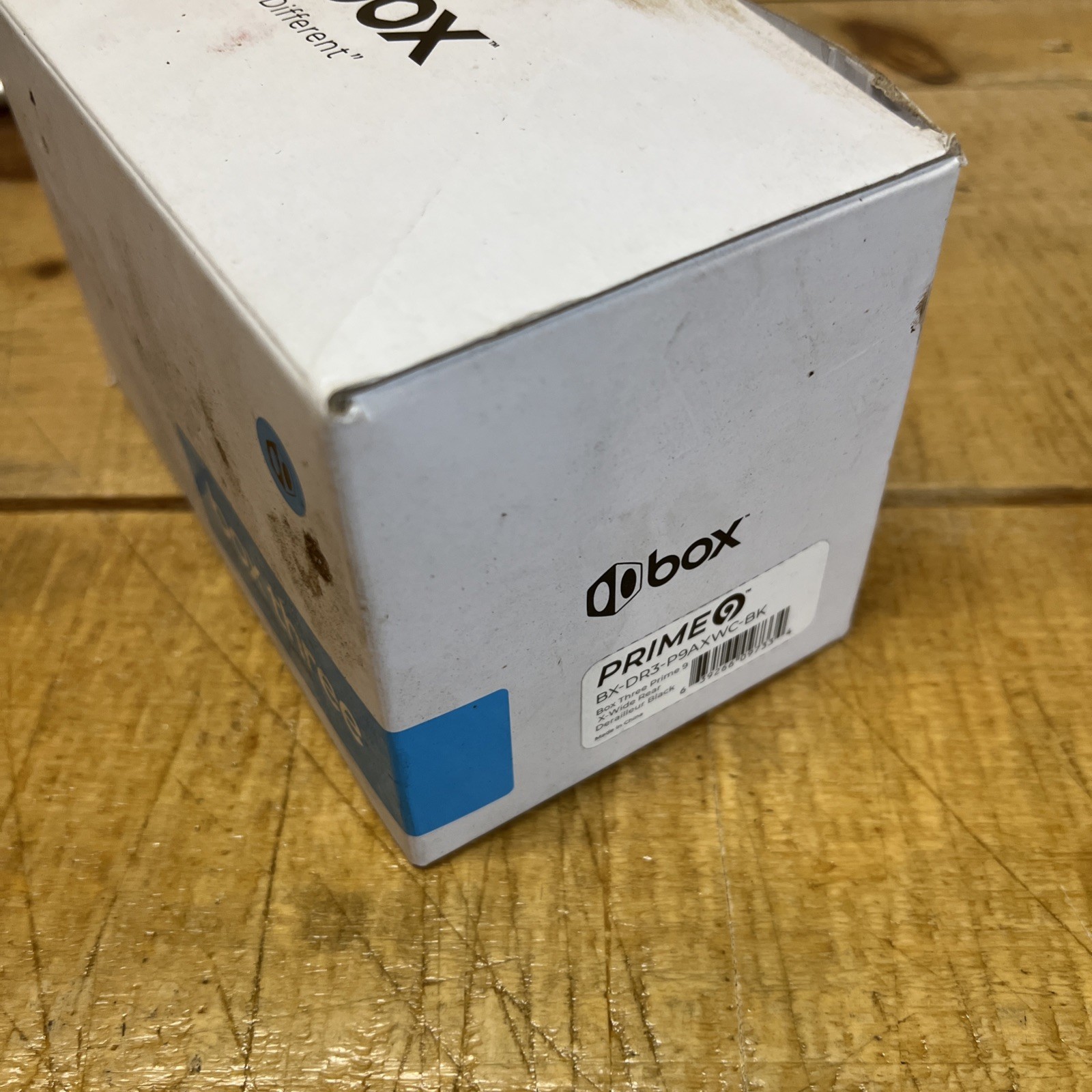 Box Components Three Prime 9 X-Wide Rear Derailleur – 9-Speed Long Cage Matte Bl