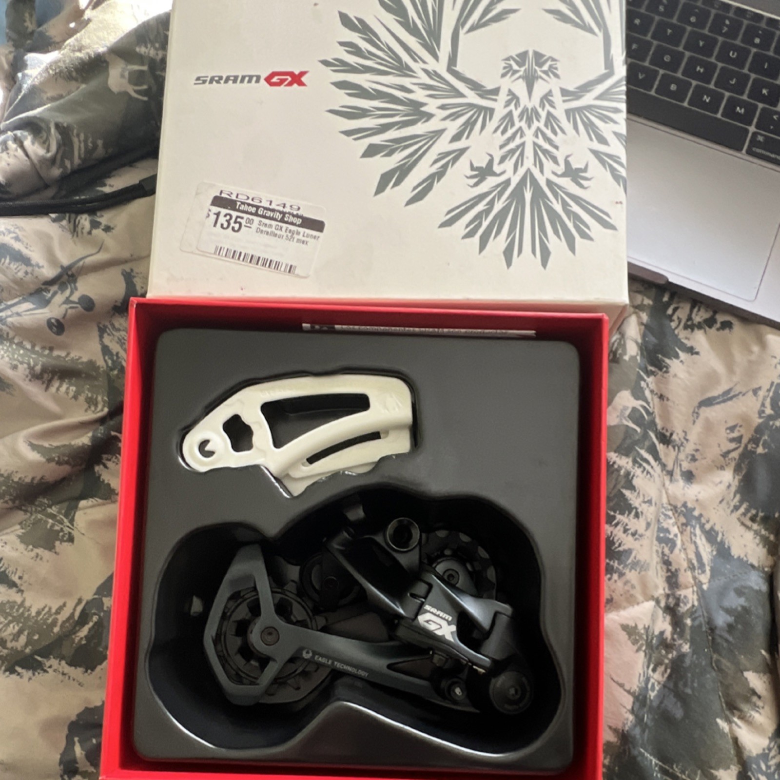 SRAM GX Eagle Lunar Rear Derailleur Black 00.7518.137.000 Mountain Bike