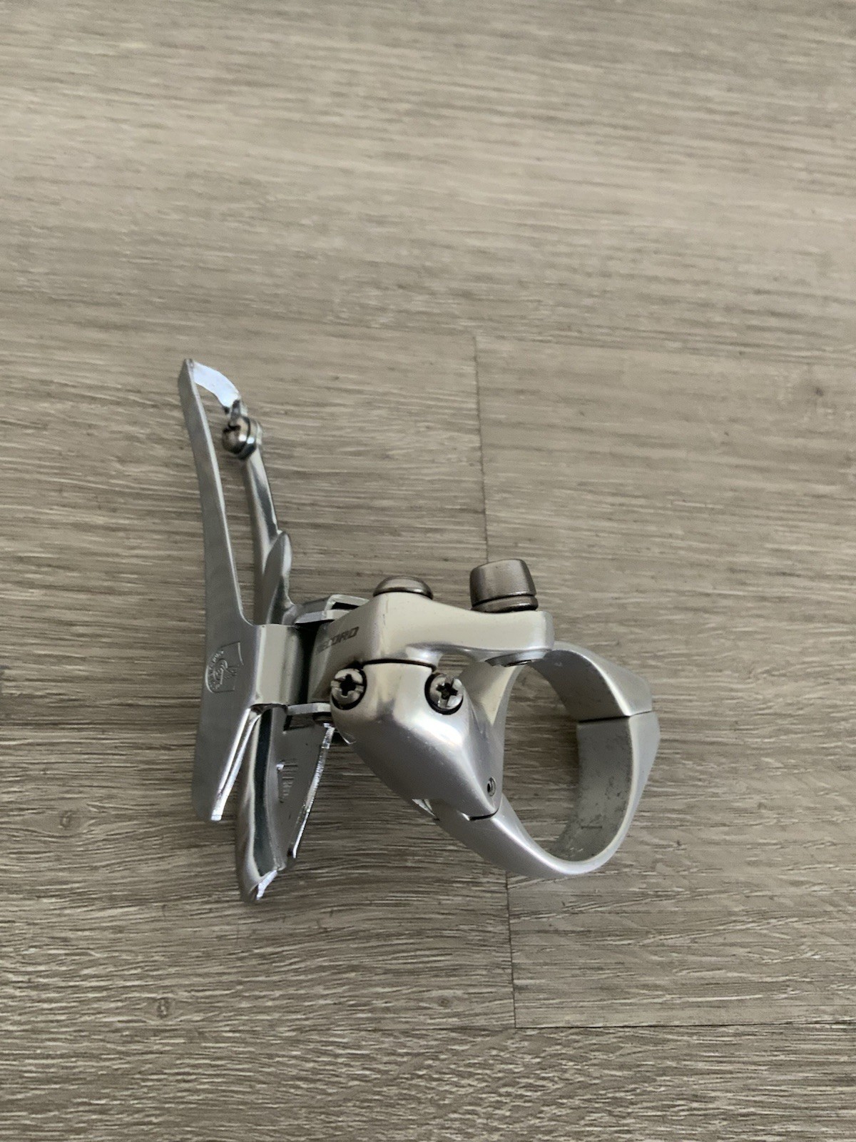 CAMPAGNOLO RECORD FRONT DERAILLEUR CLAMP-ON 35 MM 7, 8, OR 9 SPEED