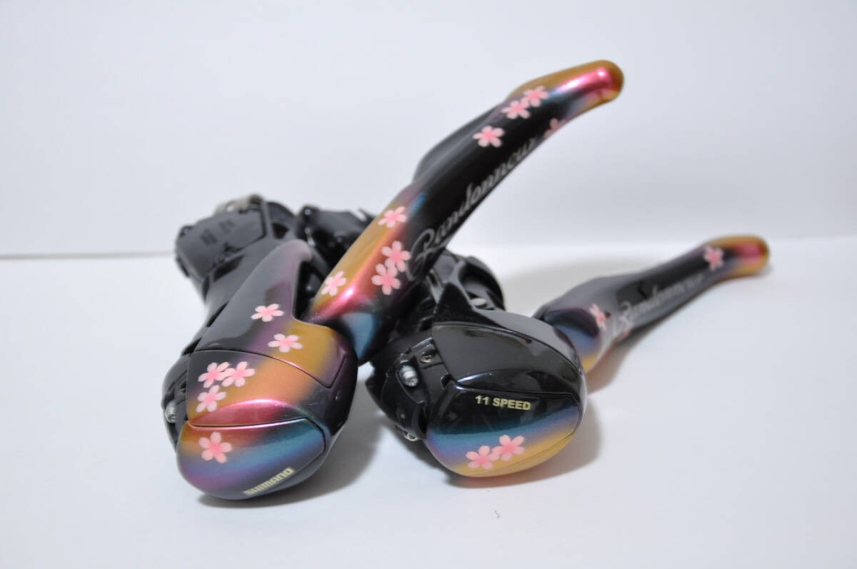 ST-RS505 Hydraulic brake 11 speed restored & painted Cherry blossoms in full