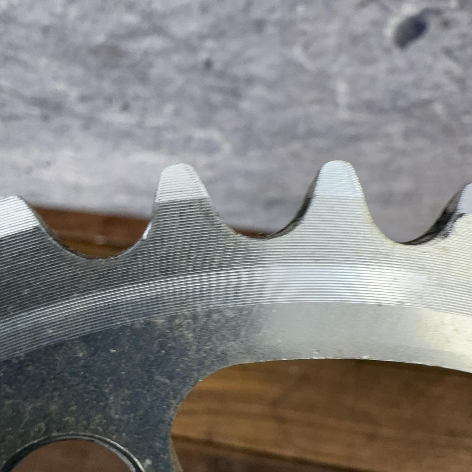 Vintage SR 38T Chainring 110 BCD 5-Arm NOS Silver Aluminum Road Bike 38 Tooth