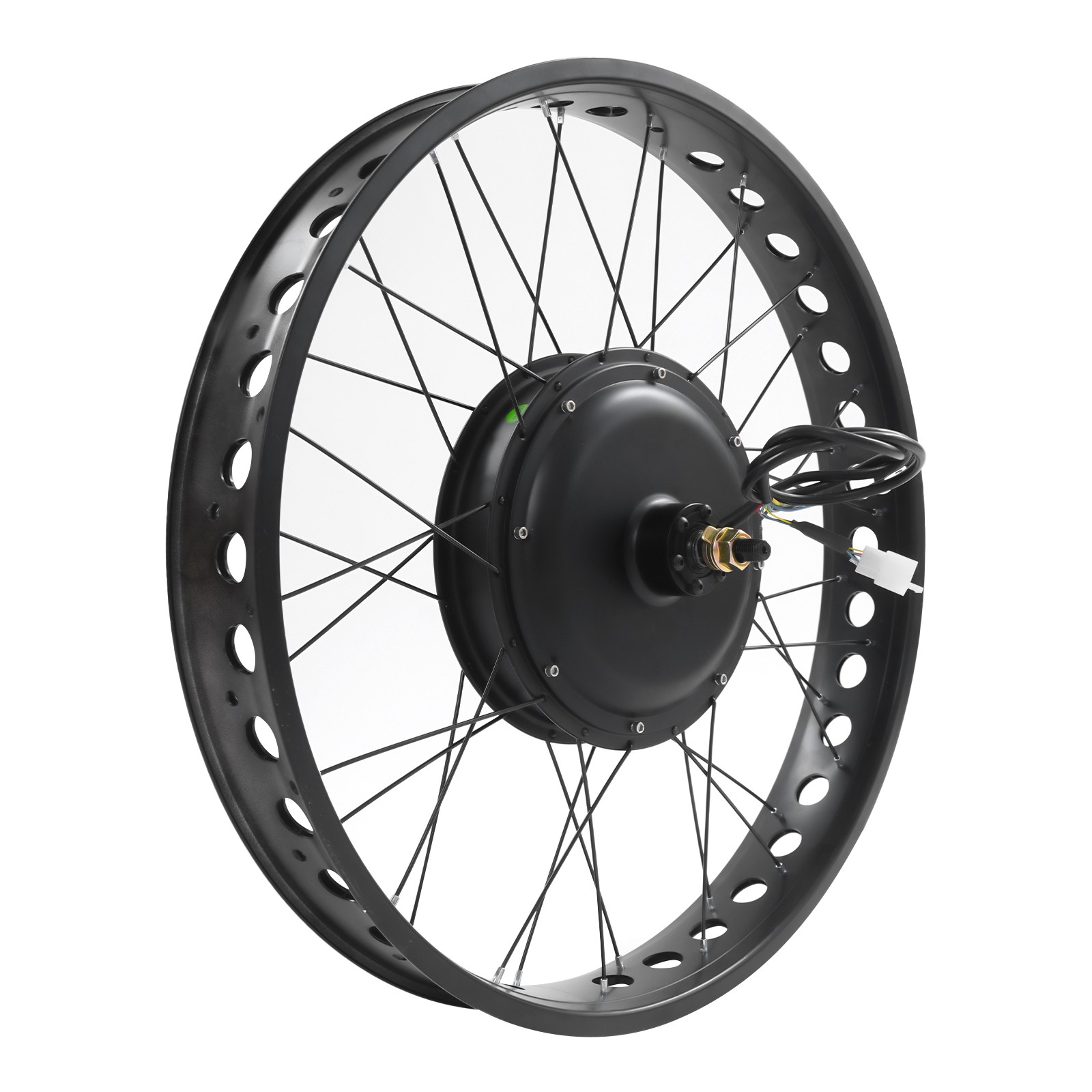 26″x4″ 48V Electric Bike Front Wheel Hub Motor LCD E-Bike Conversion Kit 1000W