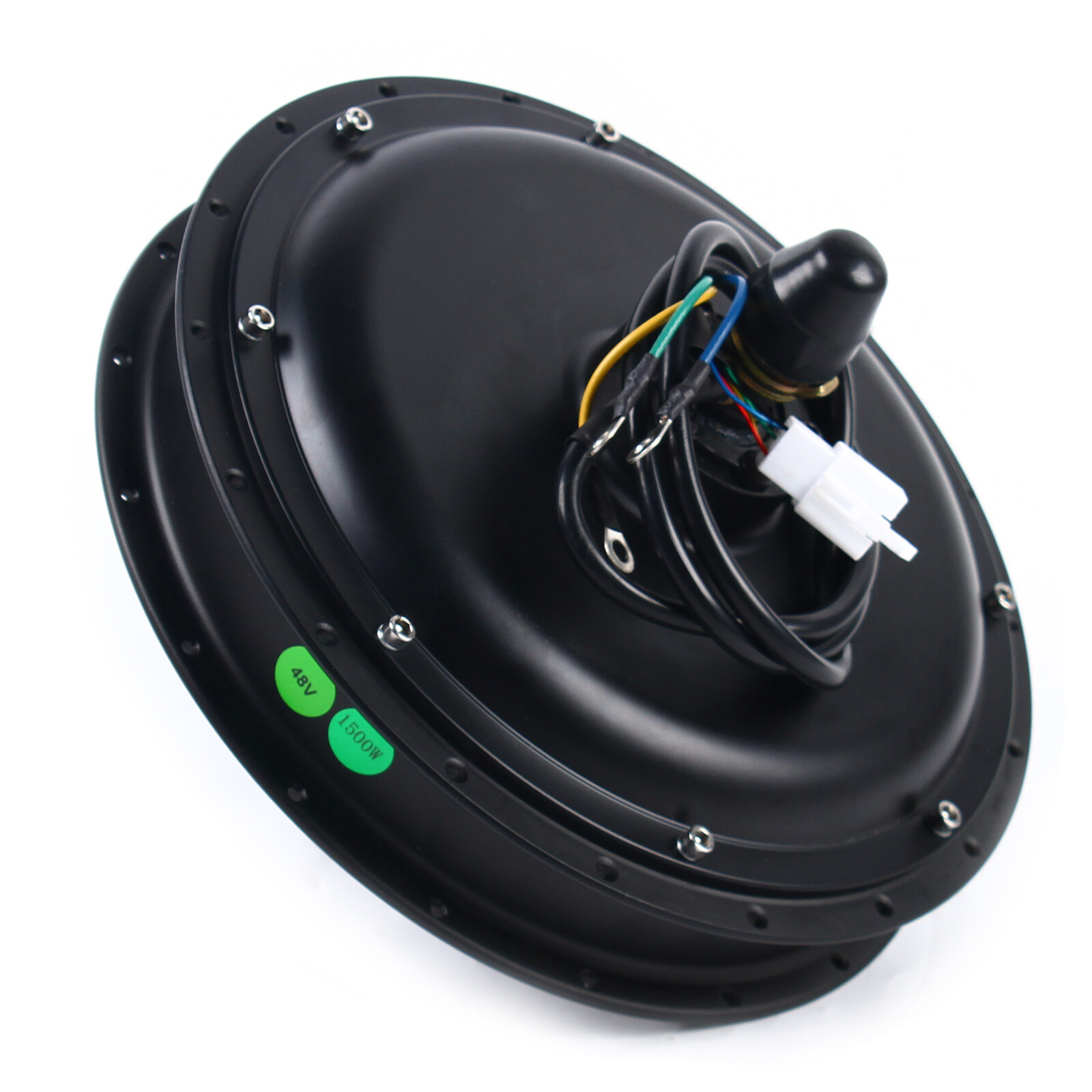 1500W 48V Electric Bicycle Ebike Rear Wheel Brushless Gearless Hub Motor 500 RPM