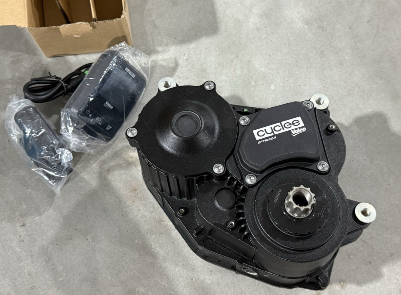Valeo Effigear Go 7 DIY E-Bike Mid Motor Auto 7-Speed Gearbox 48V 750W KIT *NEW*