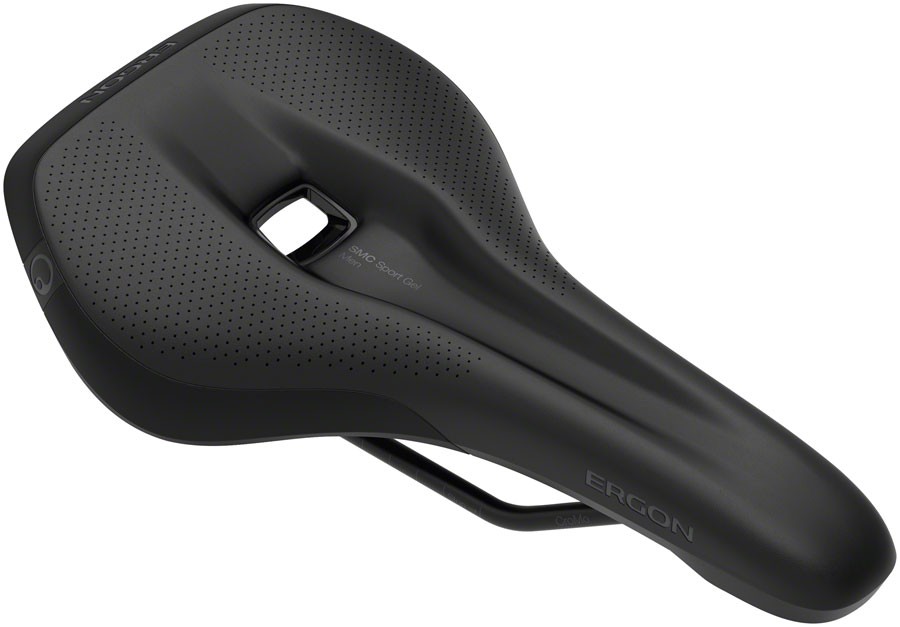 Ergon SMC Sport Gel Saddle – Stealth, Mens, Small/Medium