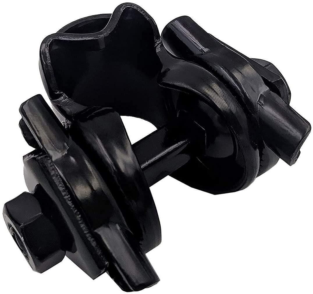 Bike Seat Clamp Adapter Heavy Duty Steel Standard Rail Saddle Mount Part