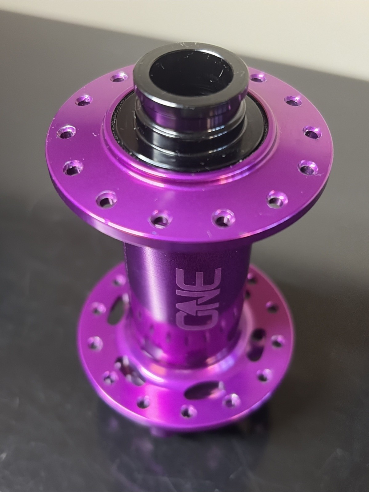 OneUp mtb hub, boost, 32h, purple
