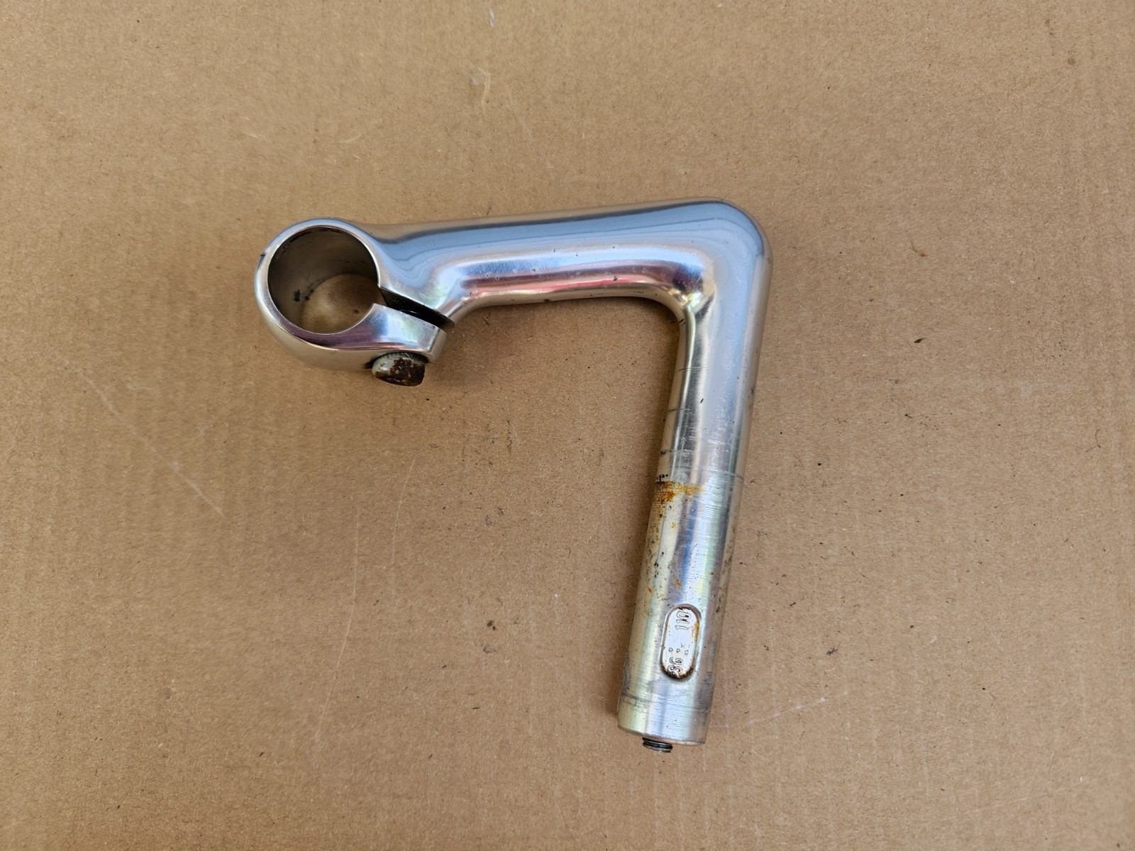 3TTT 3T Road Bike Quill Stem 110mm x 26.0mm 26mm Clamp Polished Silver Italy