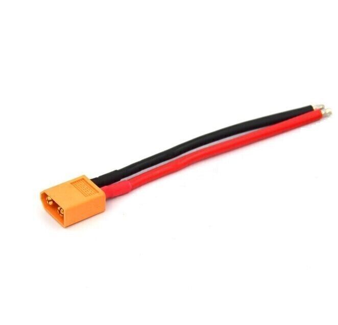 1Pair 10AWG XT60 Female & Male Lug Connector Extension Ebike Battery Cable Wire