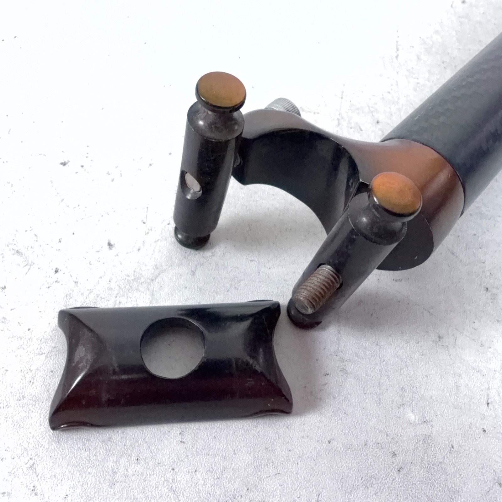 Unbranded Carbon Fiber Adjustable Seatpost Ø27.2/250mm Post, 25mm Setback