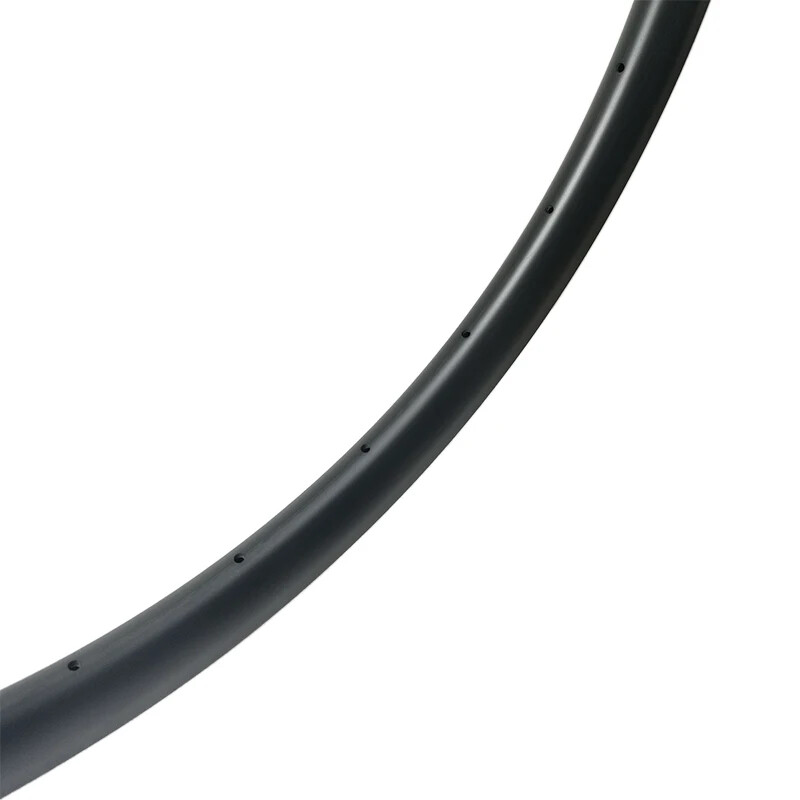 700C Carbon Gravel Bike Clincher Tubeless Rim Disc / V Brake Wheel 16-36 Holes