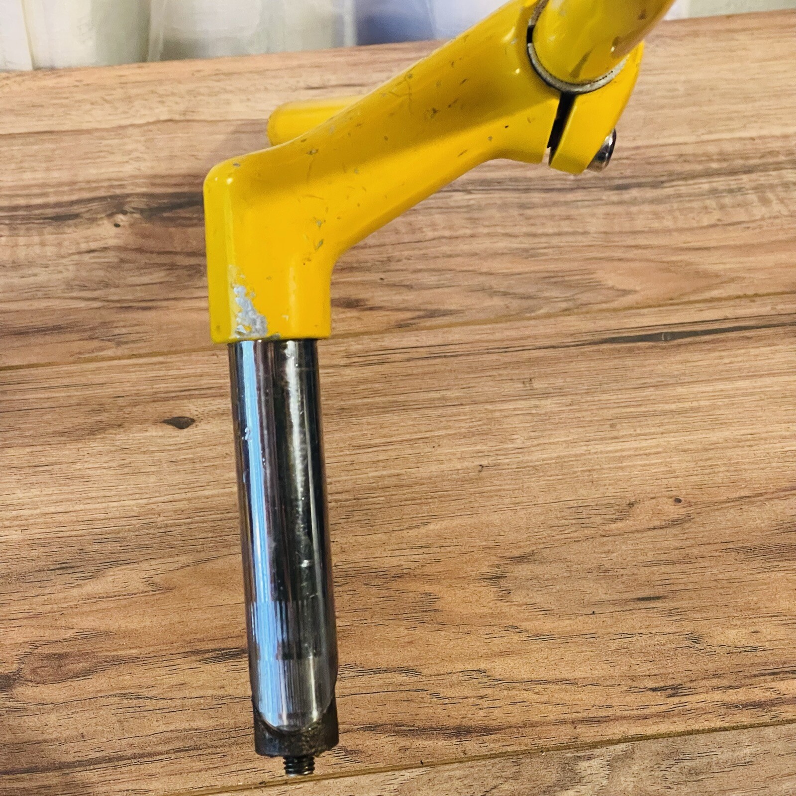 Vintage 80s 1-inch Threaded Rigid MTB Fork 26 + Matching Quill Stem & Sweep Bars