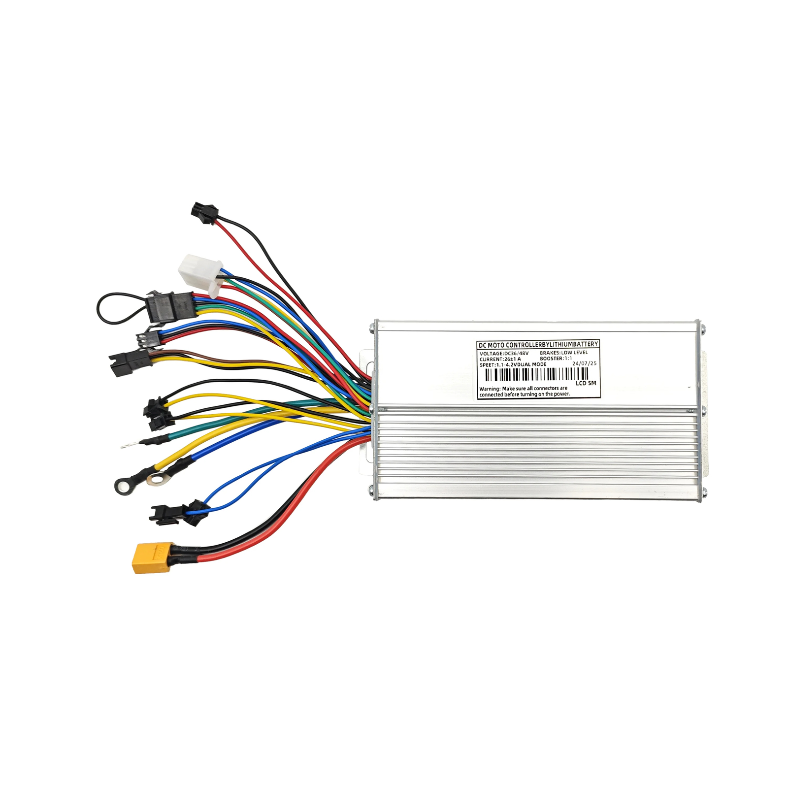 36V 48V 500W 1000W 1500W E-bike Brushless Dual Mode Controller With Display