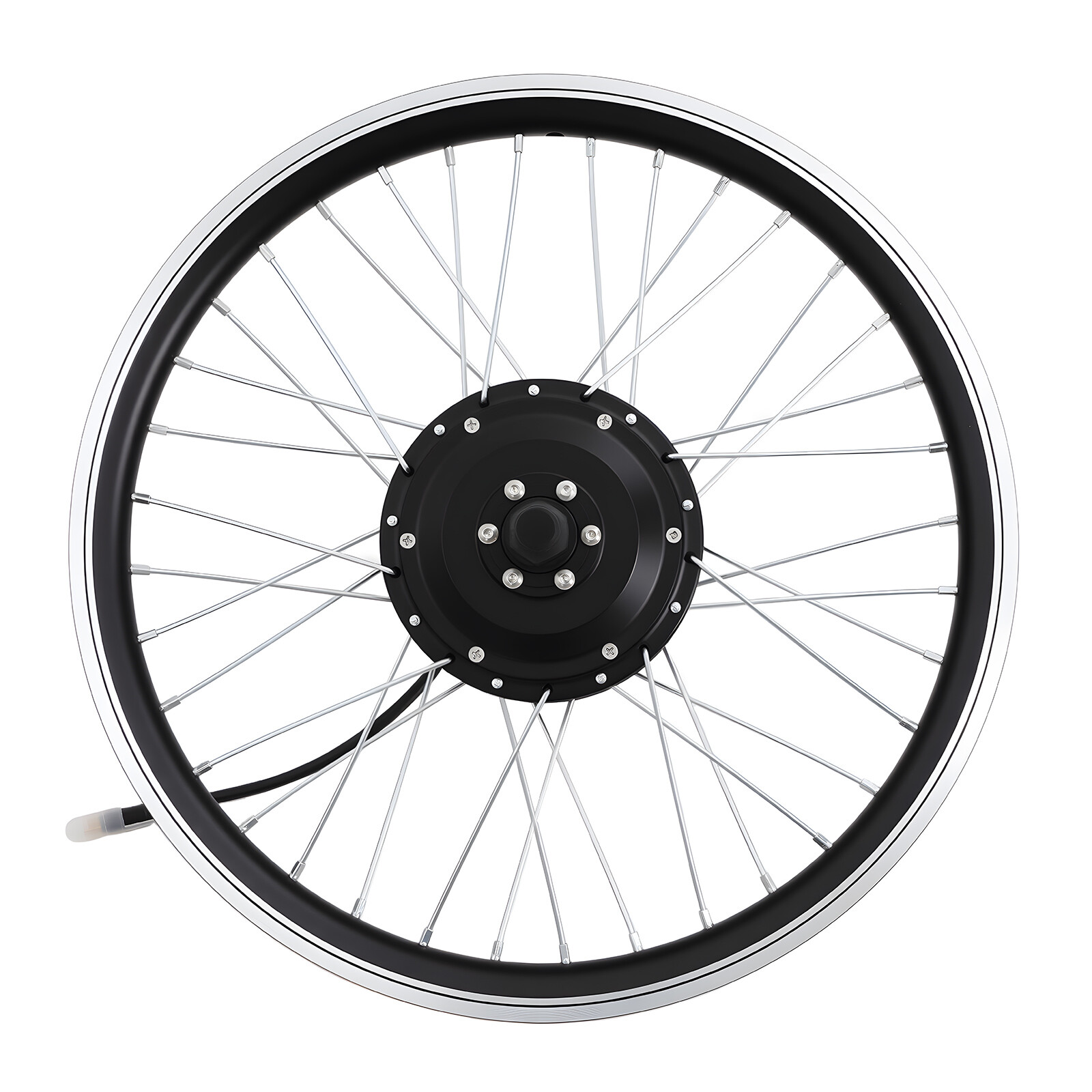 Electric Bike Front Wheel Kit,20 Inch Front Wheel Ebike Conversion Kit 36V
