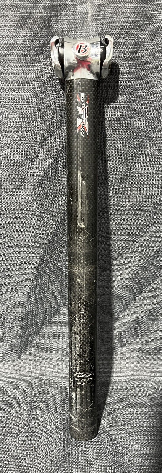 Bontrager Race X Lite Carbon Seatpost 405mm x 31.8mm 5mm Setback 1-Bolt 258g
