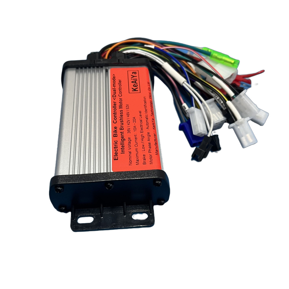 Ebike Controller 36v 42v 48v 52v 10A 20A Electric Scooter Bicycle Bike 250W 350W