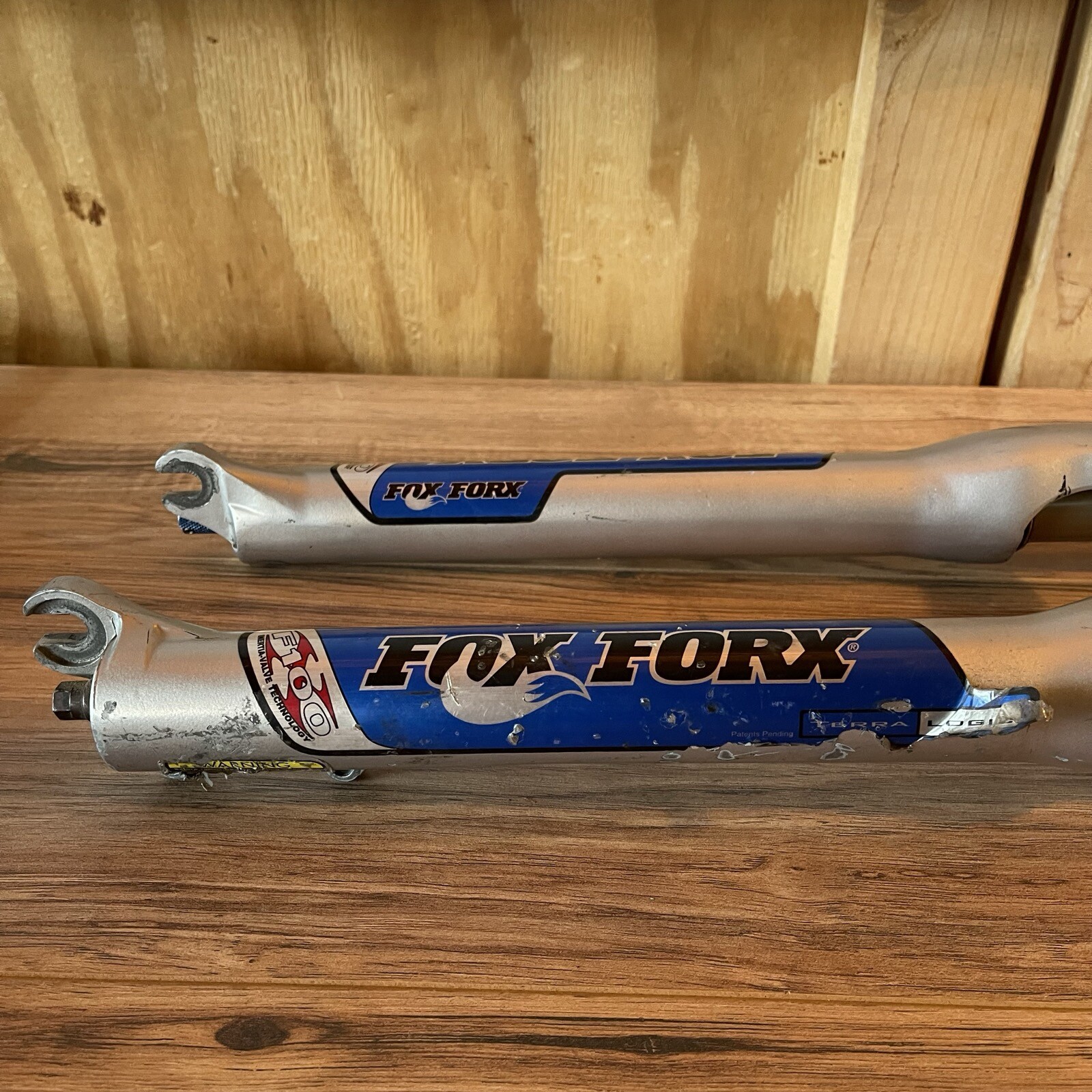 Fox F100X Suspension Fork 1 1/8 Disc 181 Non-Taper Straight Steerer