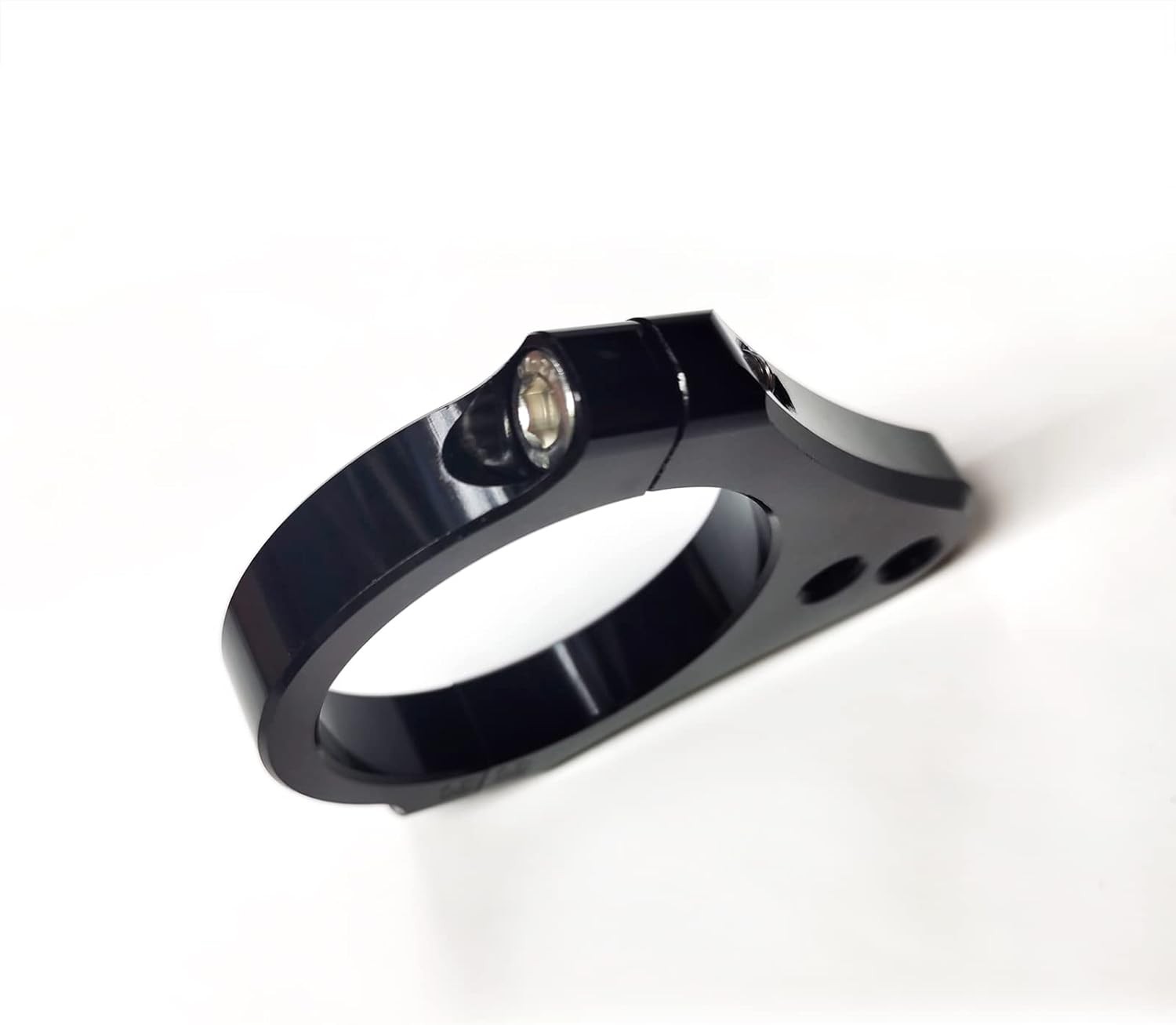 30mm CNC Aluminum Motorcycle Fork Tube Bracket Steering Damper Mount Clamp
