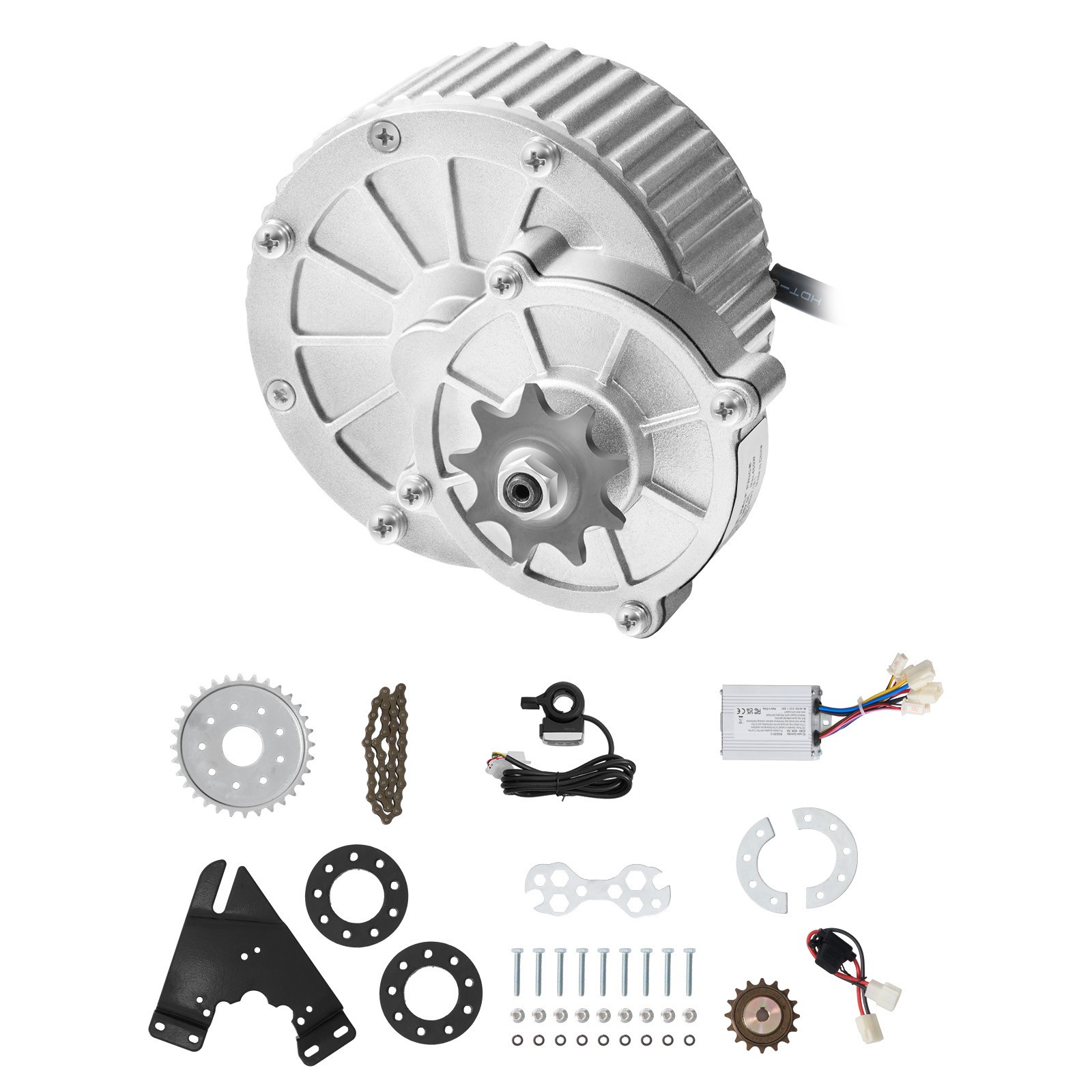 Uimoso 450W 36V DC Motor Kit with Enhanced Speed Controller, 3000 RPM