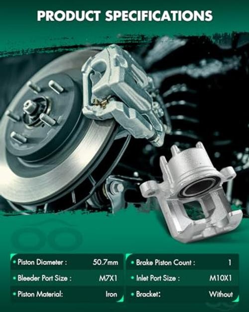 Front Right Disc Brake Caliper Assembly 345085 – Without AS – Picture Shown