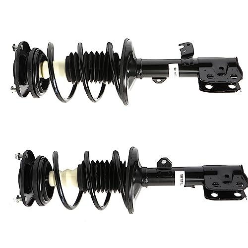 Front Pair Complete Struts Coil Spring Assembly Shock 2*Front Complete Strut